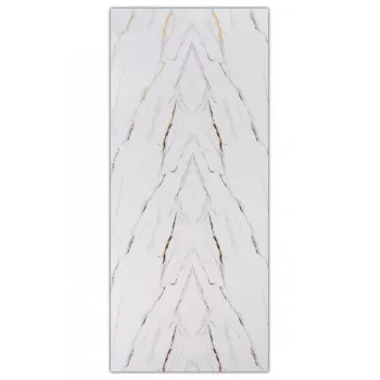 Стеновая SPC панель LameliDecor SPCM1778 белая с золотом