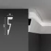 Плинтус потолочный Decostar SK-63 под покраску