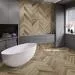 Кварцвиниловая плитка Damy Floor Chevron LVT DF06-Ch-LVT Амбуаз