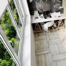 Ламинат SPC Alpine Floor Expressive Parquet Снежная лавина ECO 10-5
